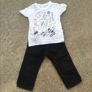💚💙 Toddler casual outfit 💙💚
